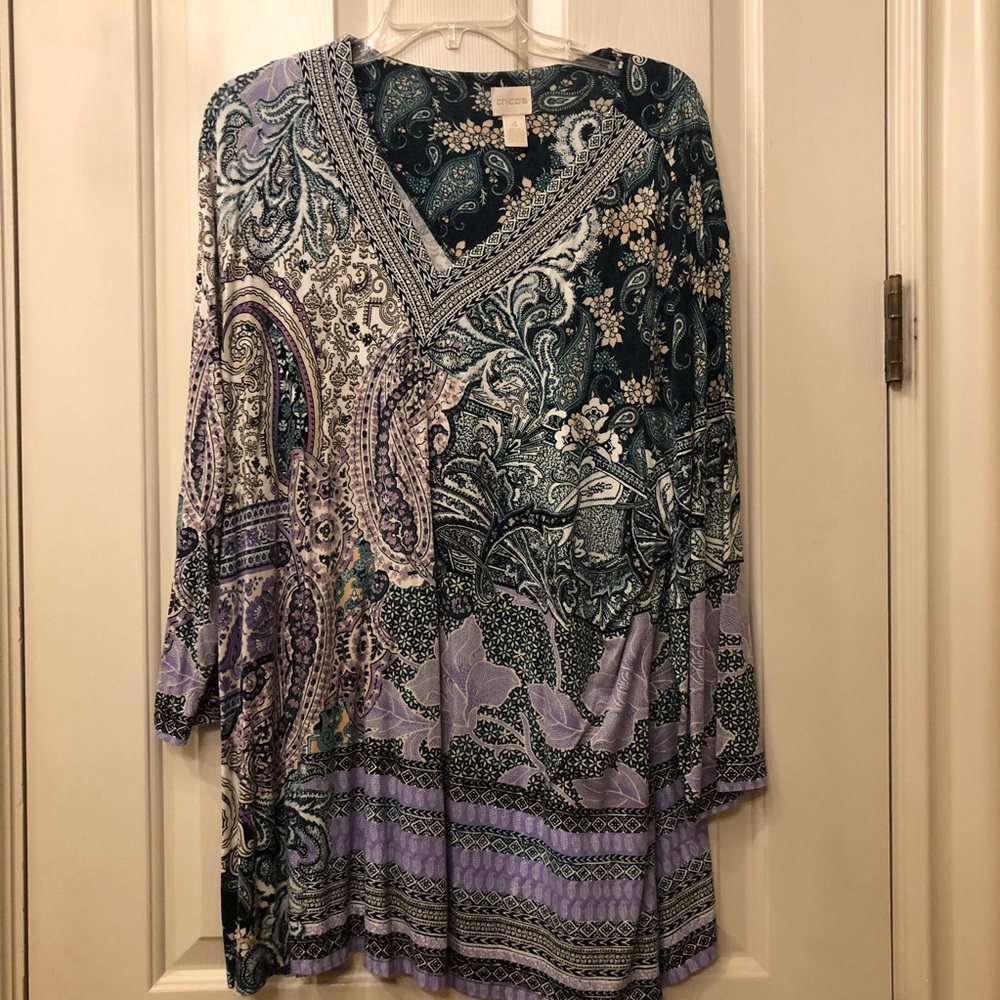 Paisley tunic